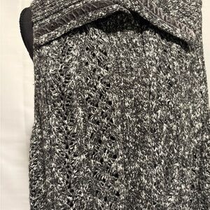 Plus sz LONG Black Sweater/ Vest, Lane Bryant,#Concerts, #Festivals#Academia